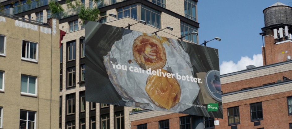Knorr’s campaign encourages home-cooked fast food to replace delivery fails